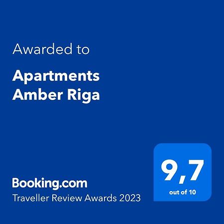 Apartments Amber Riga Bagian luar foto